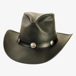 Leather Cowboy Hat