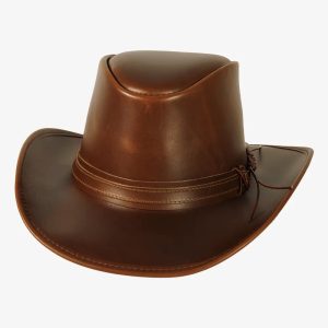 Leather Cowboy Hat
