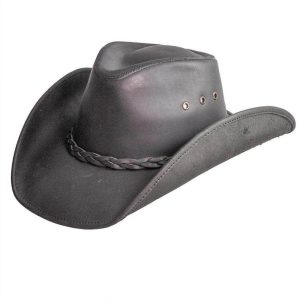 Leather Cowboy Hat