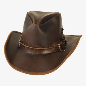 Leather Cowboy Hat