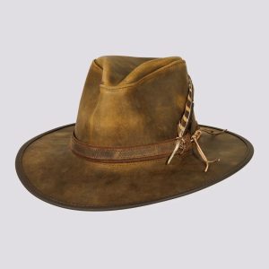 Leather Cowboy Hat