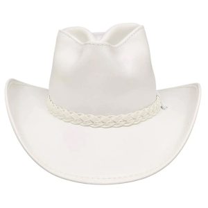 Leather Cowboy Hat