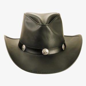 Leather Cowboy Hat