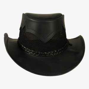 Leather Cowboy Hat