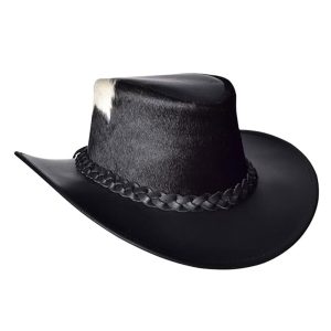 Leather Cowboy Hat