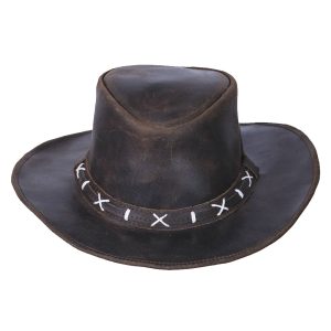 Leather Cowboy Hat