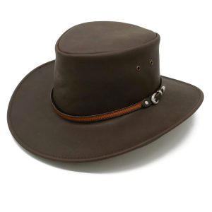 Leather Cowboy Hat