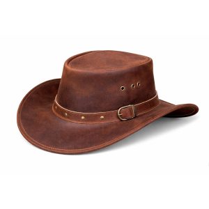 Leather Cowboy Hat