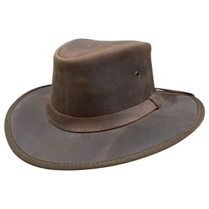 Leather Cowboy Hat