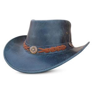 Leather Cowboy Hat