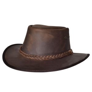 Leather Cowboy Hat