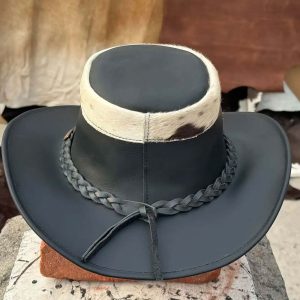 Leather Cowboy Hat