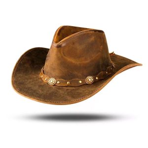 Leather Cowboy Hat