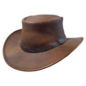 Leather Cowboy Hat