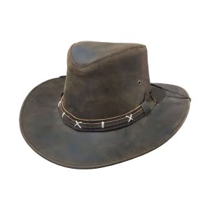 Leather Cowboy Hat