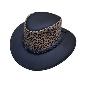 Leather Cowboy Hat
