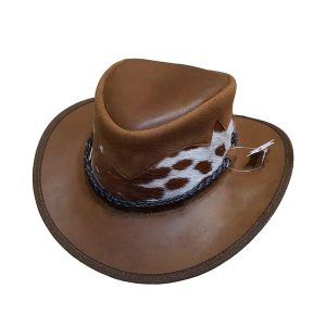 Leather Cowboy Hat
