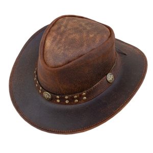 Leather Cowboy Hat