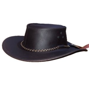 Leather Cowboy Hat