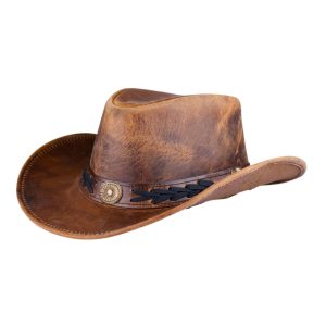 Leather Cowboy Hat