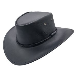 Leather Cowboy Hat